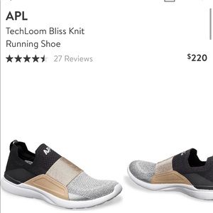 NIB APL Techloom Bliss 7.5 Black Silver Gold